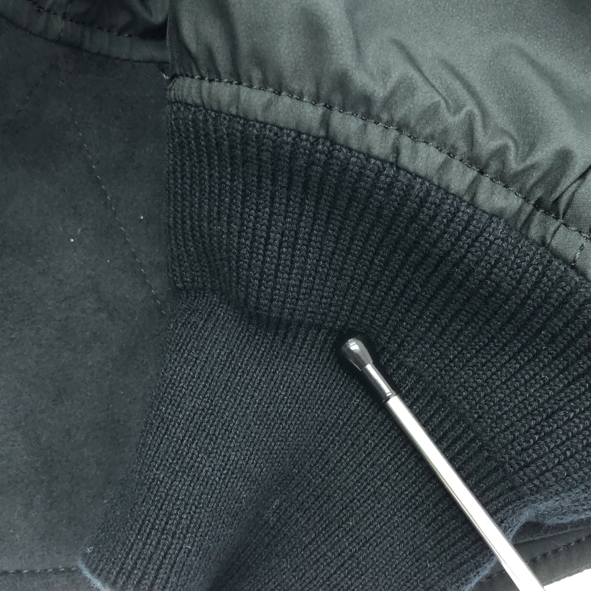 THE RERACS / ザリラクス LAYERED HEM MA-1 BOMBER JACKET レイヤード ヘム ボンバージャケット