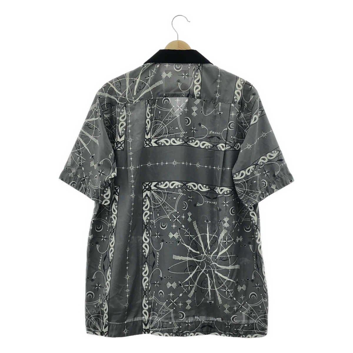 sacai / サカイ ×Dr.Woo ドクターウー / BANDANA PRINT SHIRT オープンカラー バンダナプリント シャツ