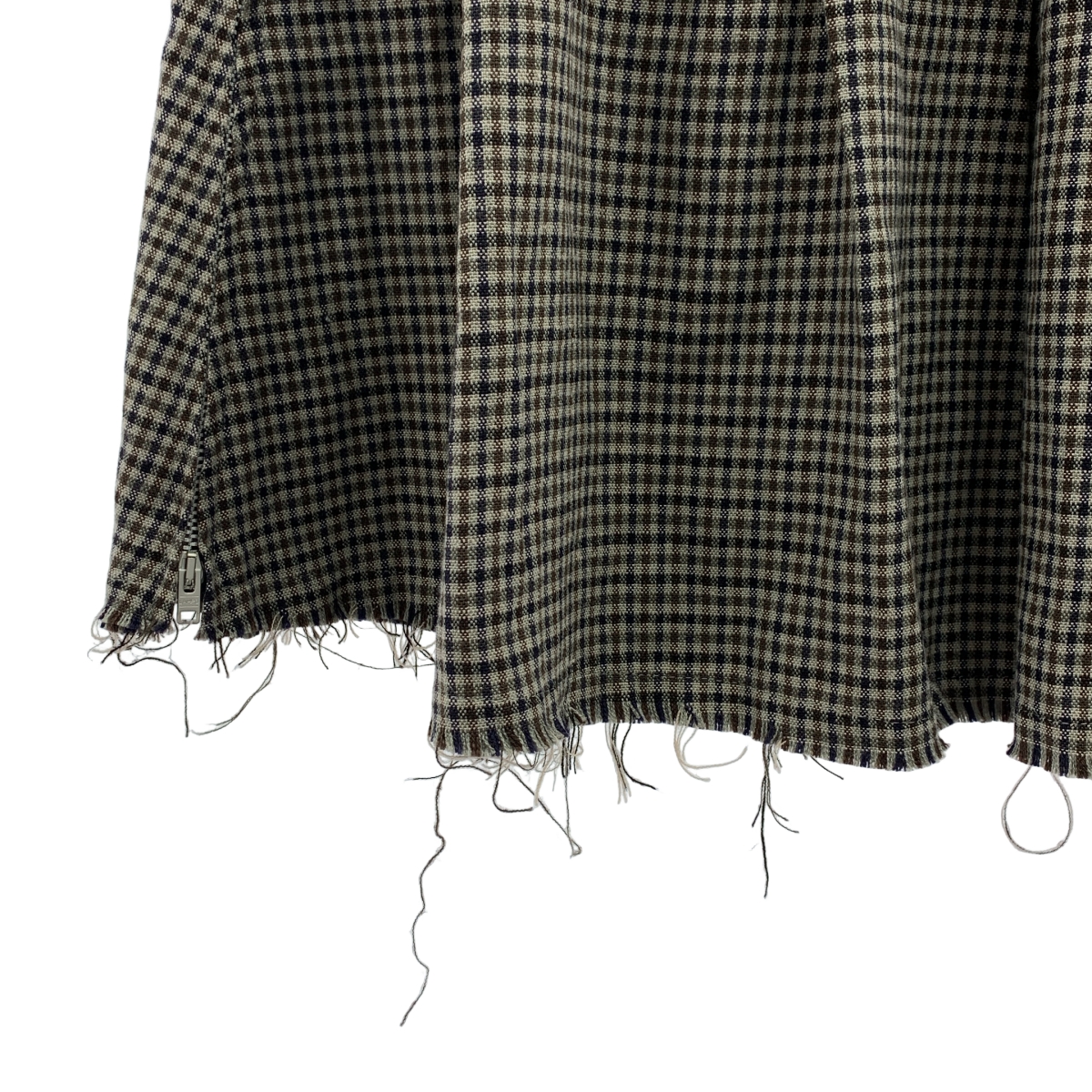 OUR LEGACY / アワーレガシー カットオフ サイドジップ スカート