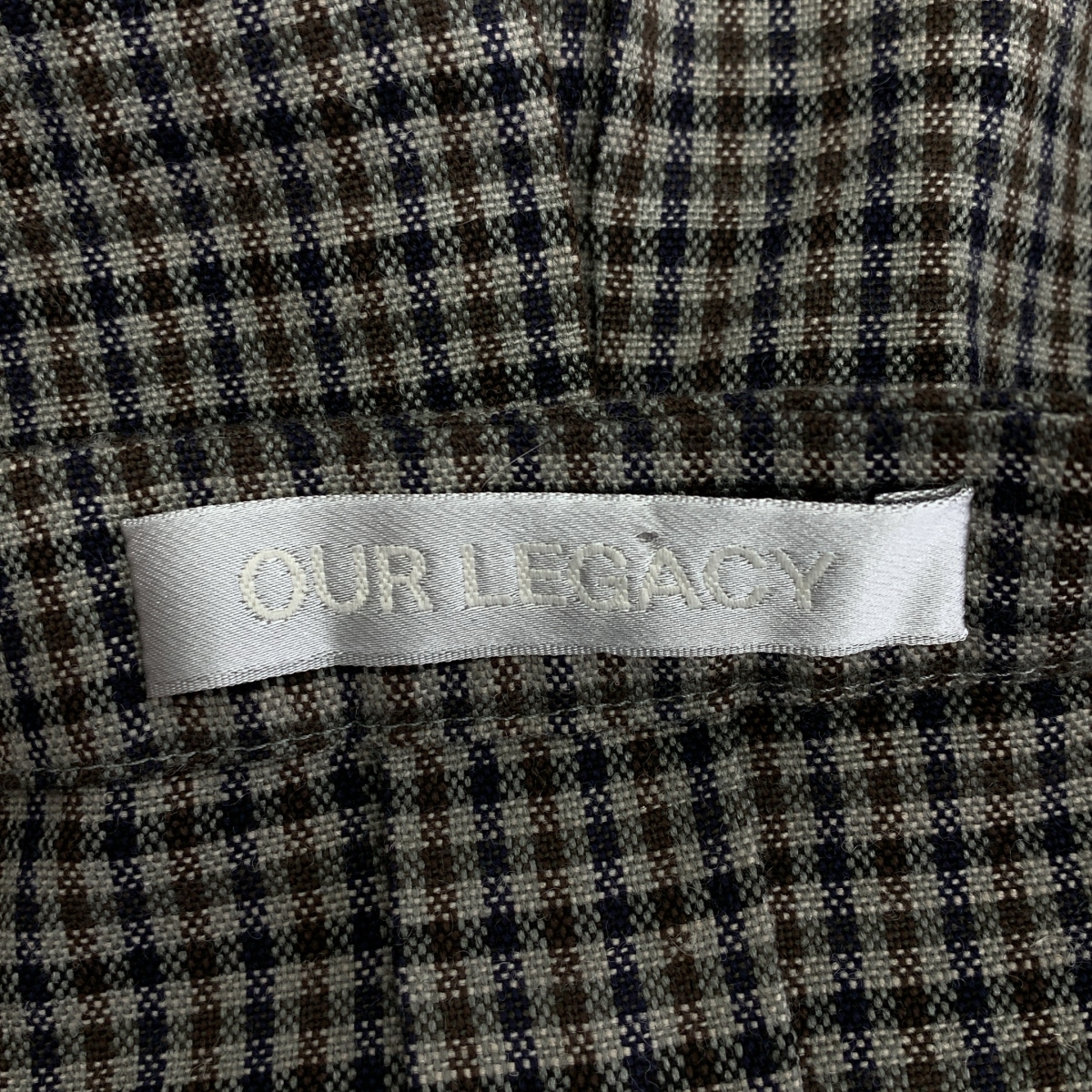 OUR LEGACY / アワーレガシー カットオフ サイドジップ スカート