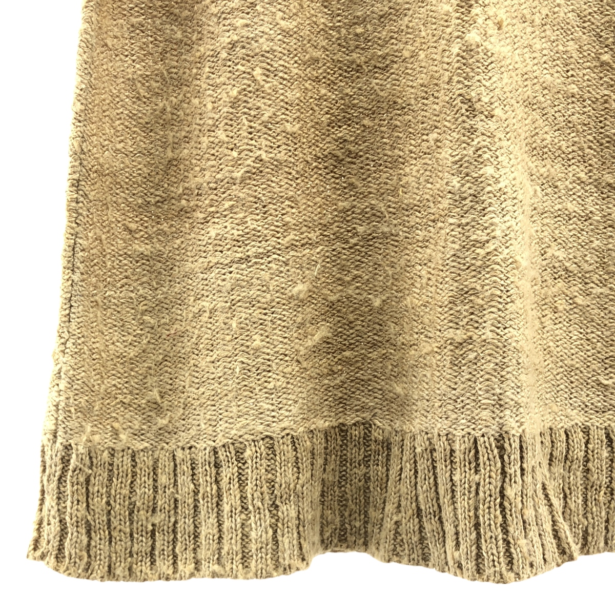 visvim / ビズビム TUSSAR SILK V-NECK VEST / シルク リネン ロングニット ベスト