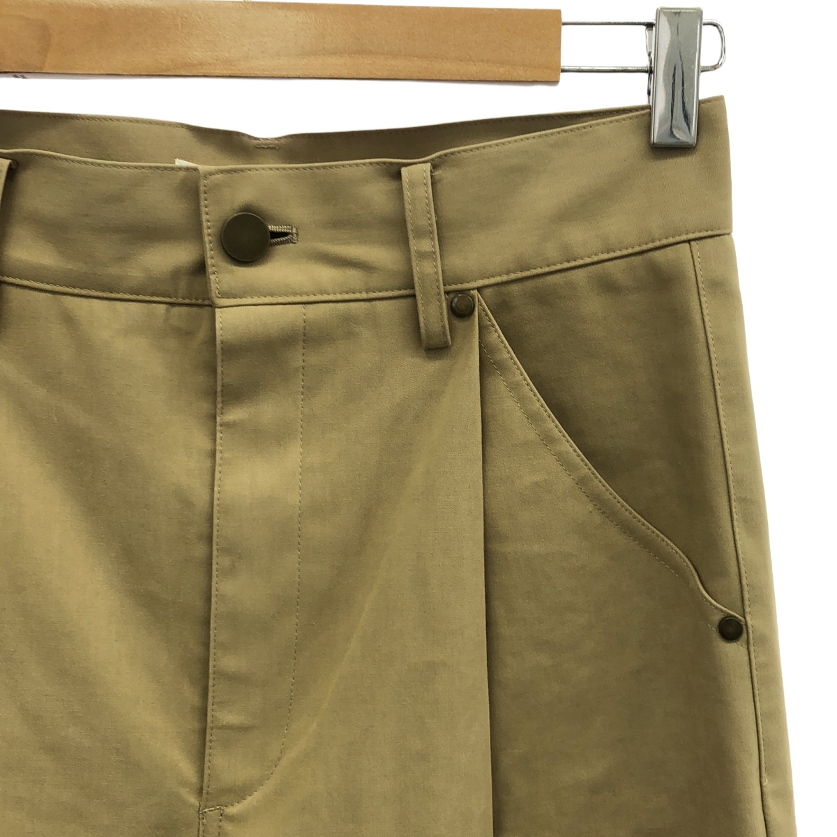 seya. / セヤ タック ロールアップ ワイドパンツ