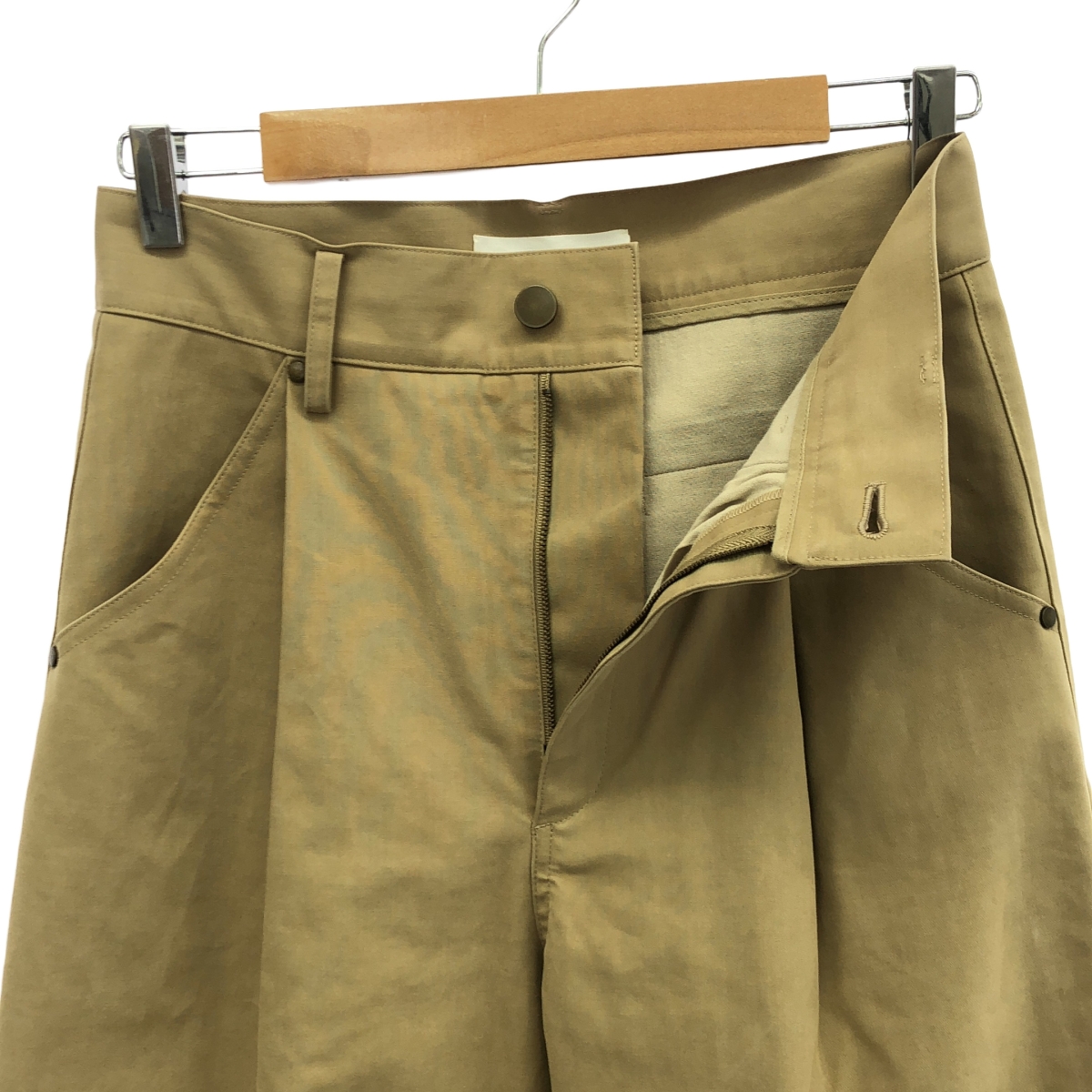 seya. / セヤ タック ロールアップ ワイドパンツ