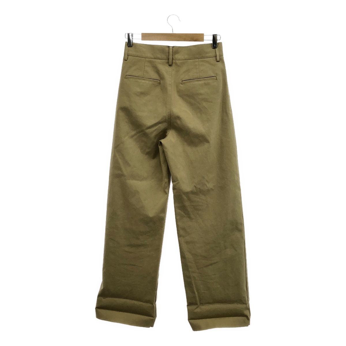 seya. / セヤ タック ロールアップ ワイドパンツ