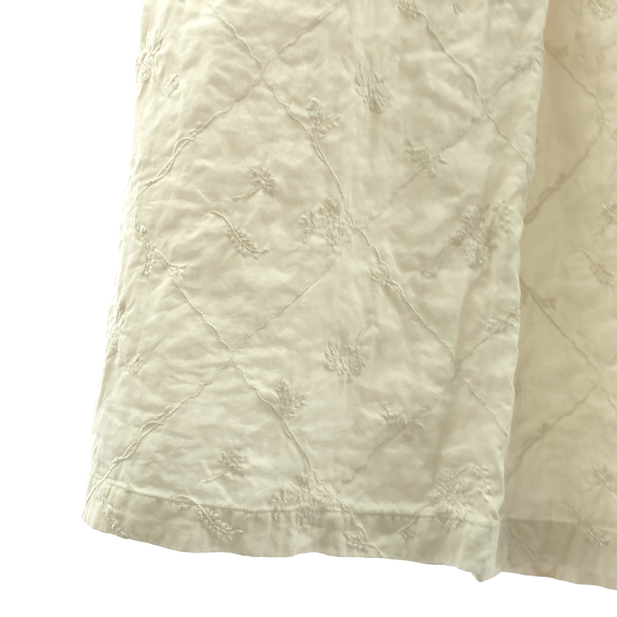 Heriter / エリテ embroidery skirt 刺しゅう エンブロイダリー スカート