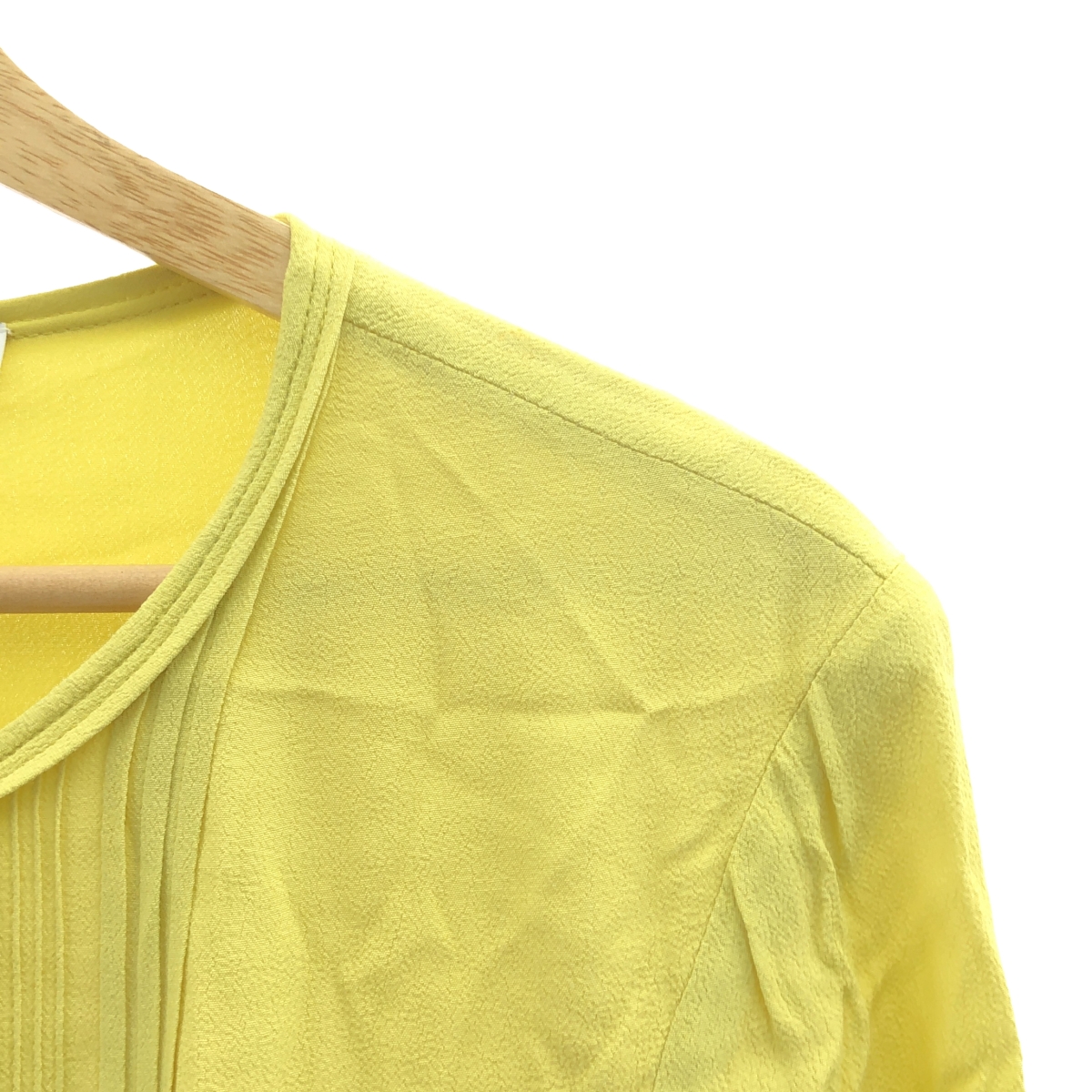 DIANE VON FURSTENBERG / ダイアンフォンファステンバーグ SLICED DRESS / レーヨン シフォン プリーツ ワンピース