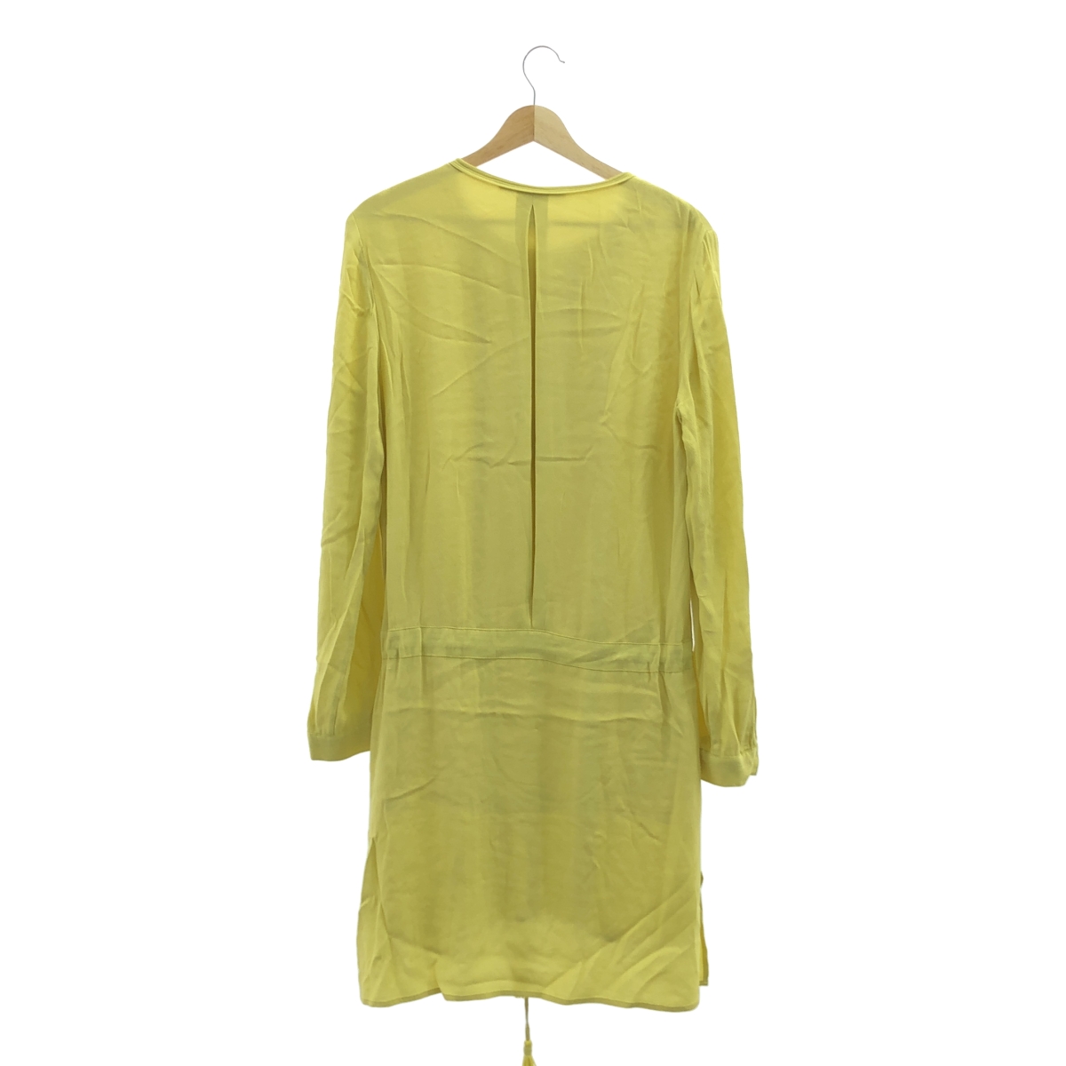 DIANE VON FURSTENBERG / ダイアンフォンファステンバーグ SLICED DRESS / レーヨン シフォン プリーツ ワンピース