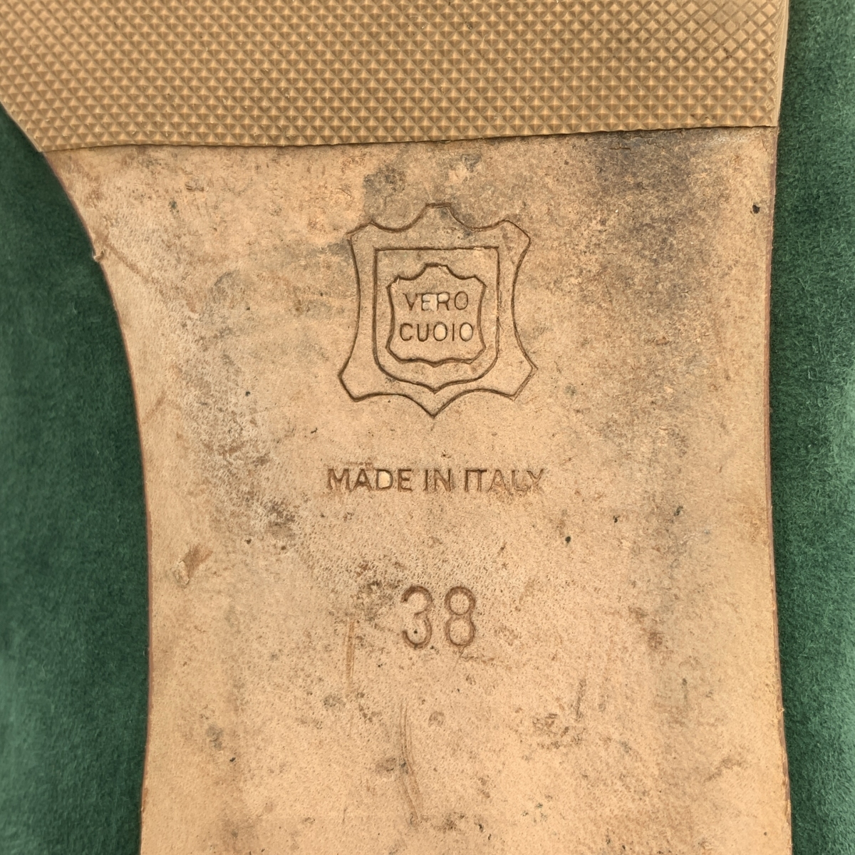 NEBULONI E / ネブローニ スエード レザー バイカラー ストラップ ポインテッドトゥ フラットシューズ