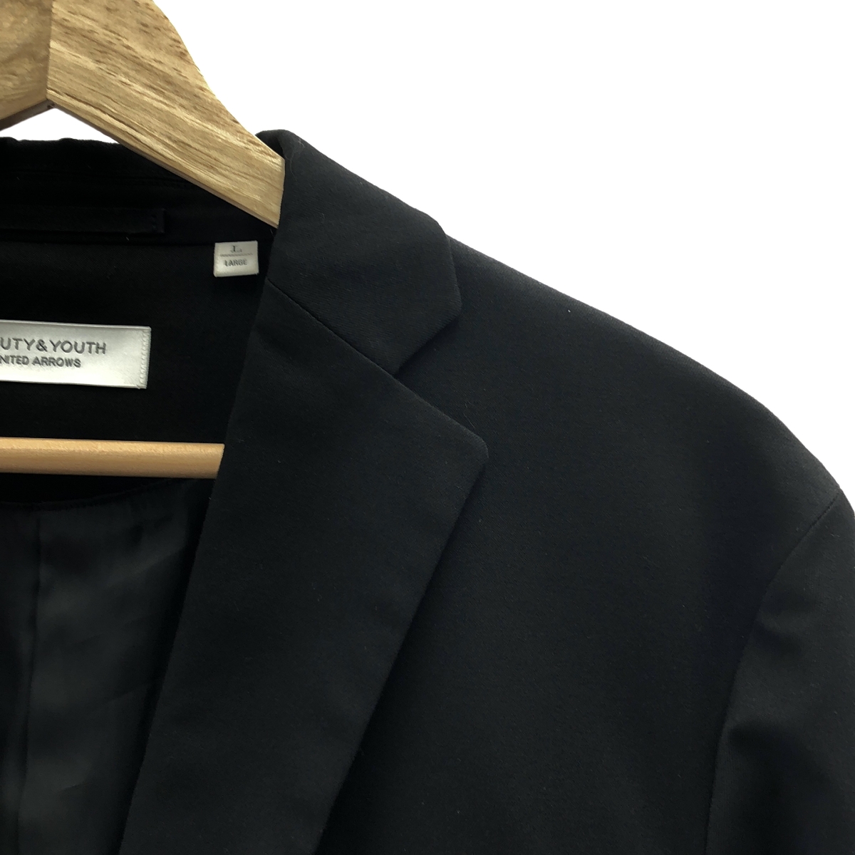 BEAUTY&YOUTH / ビューティーアンドユース BY TR/サージ 2B テーラードジャケット スラックス セットアップ