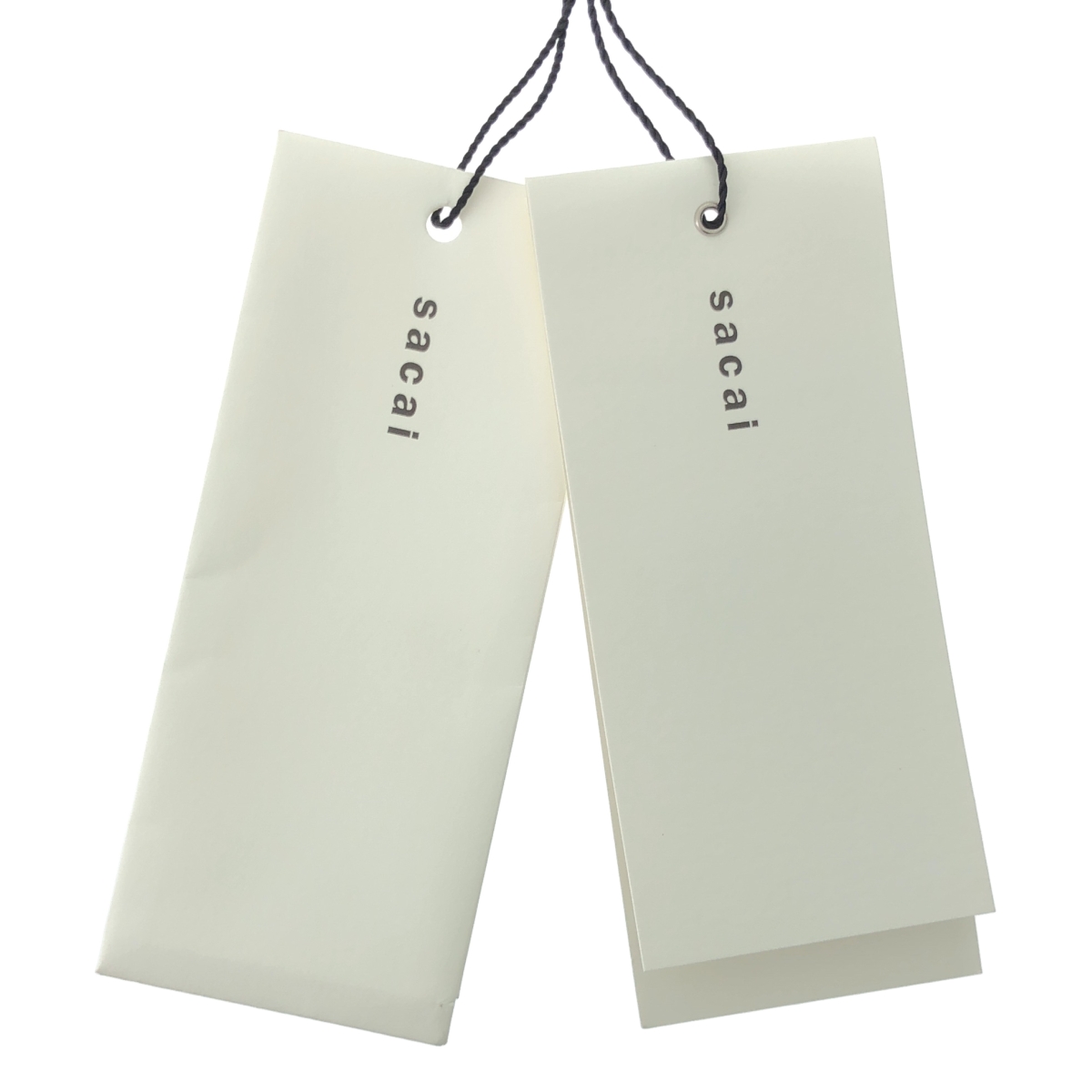 sacai / サカイ サイドジップ ストライプ シャツワンピース