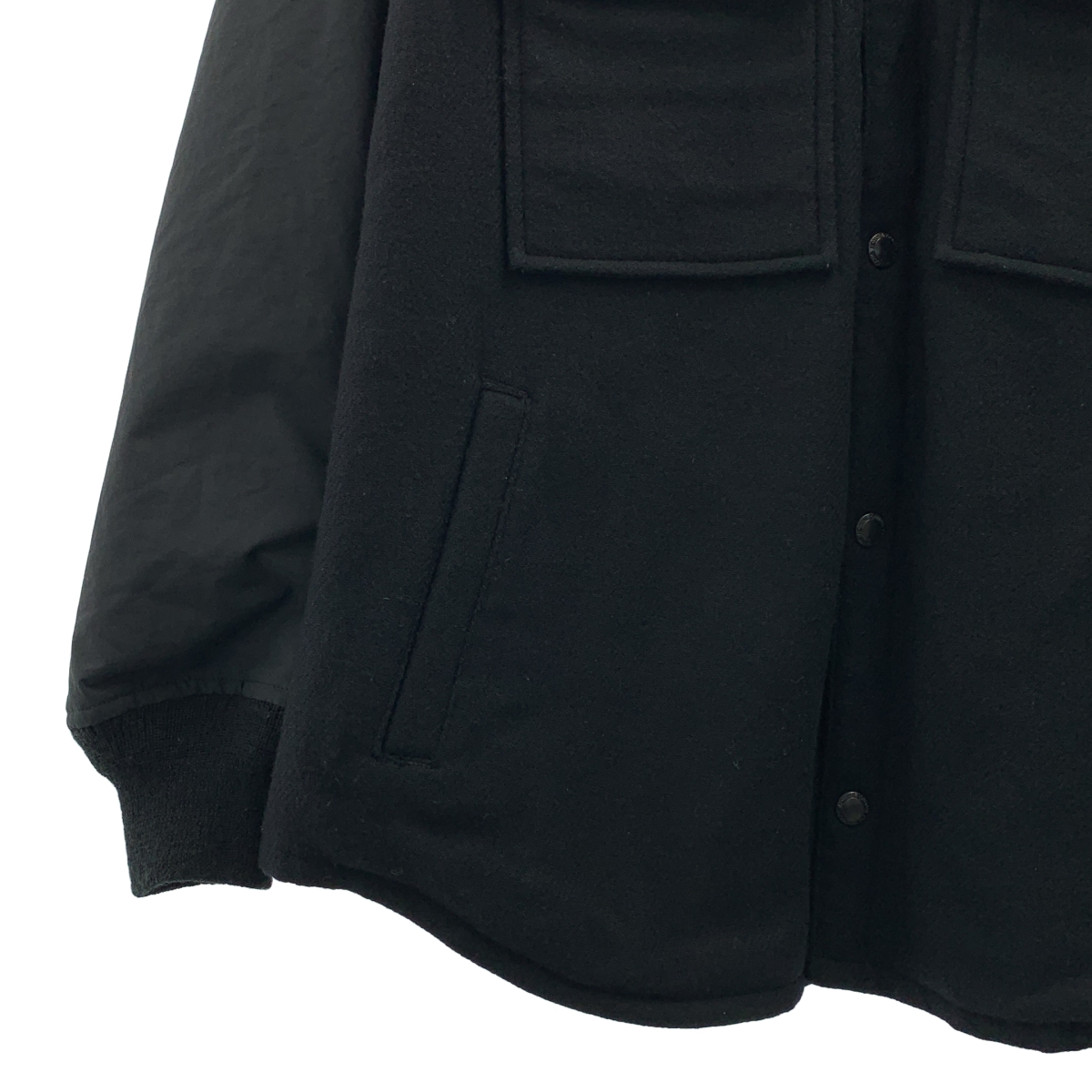 COMME des GARCONS HOMME / コムデギャルソンオム ウール ナイロン切替 中綿 CPOジャケット