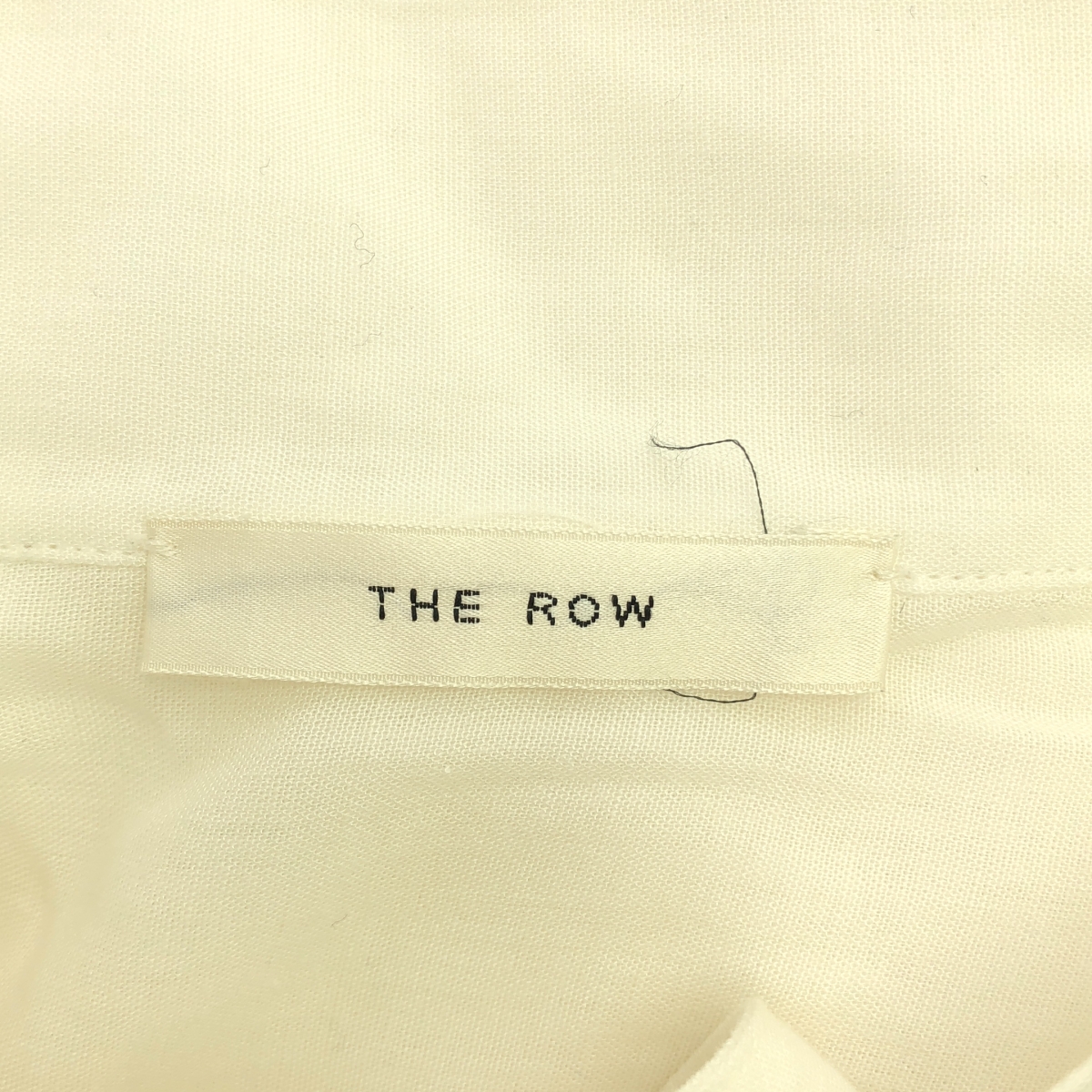 THE ROW / ザロウ 2WAY ハイネック レーヨンウール シャツワンピース