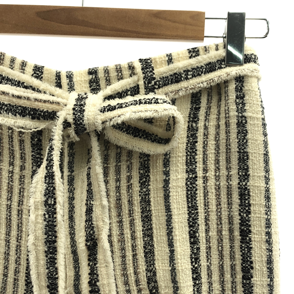 CURRENTAGE / カレンテージ TWEEDY センタープレス パンツ