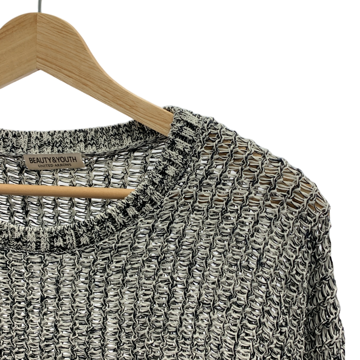 BEAUTY&YOUTH / ビューティーアンドユース ギマコットンクルーネックセーター ニット