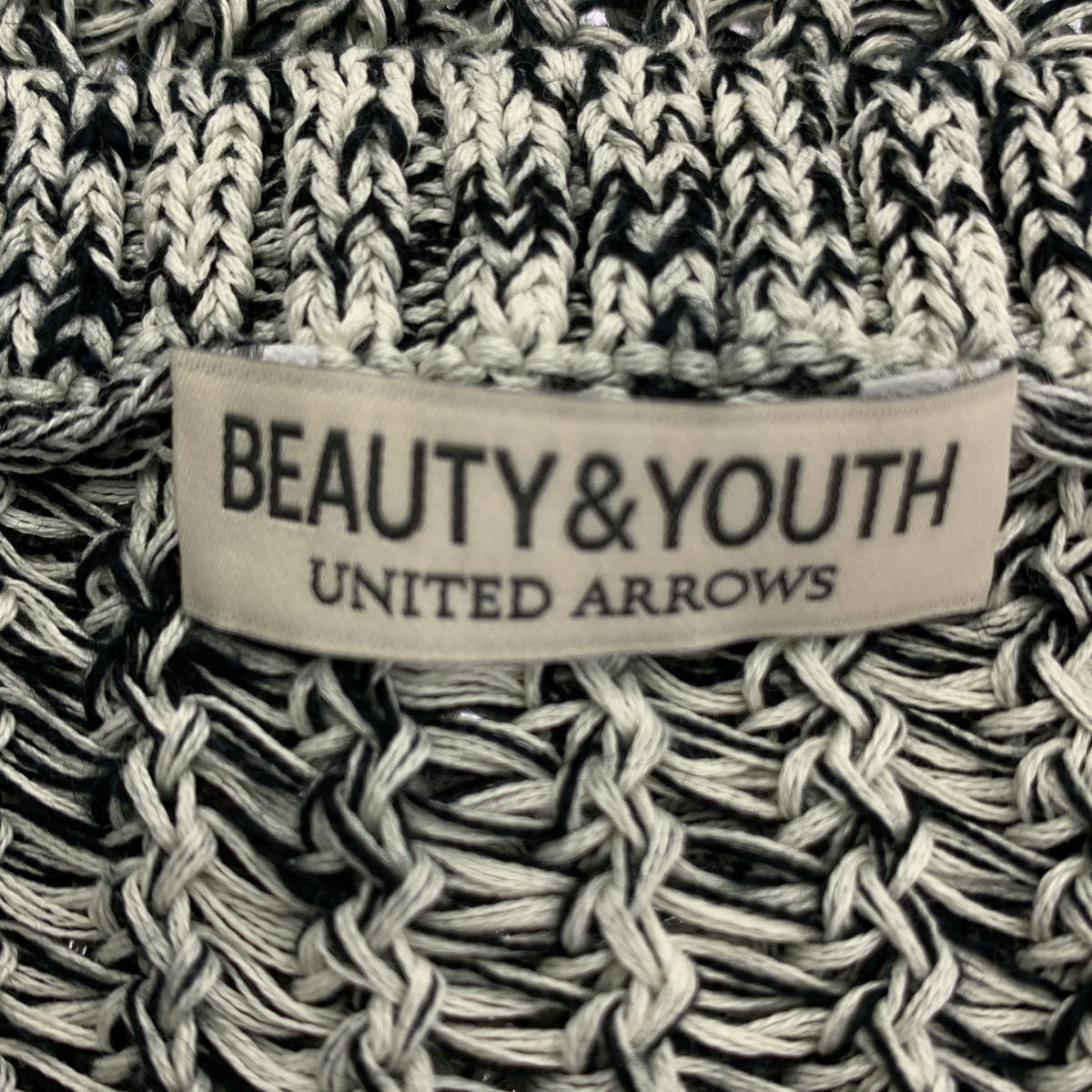 BEAUTY&YOUTH / ビューティーアンドユース ギマコットンクルーネックセーター ニット