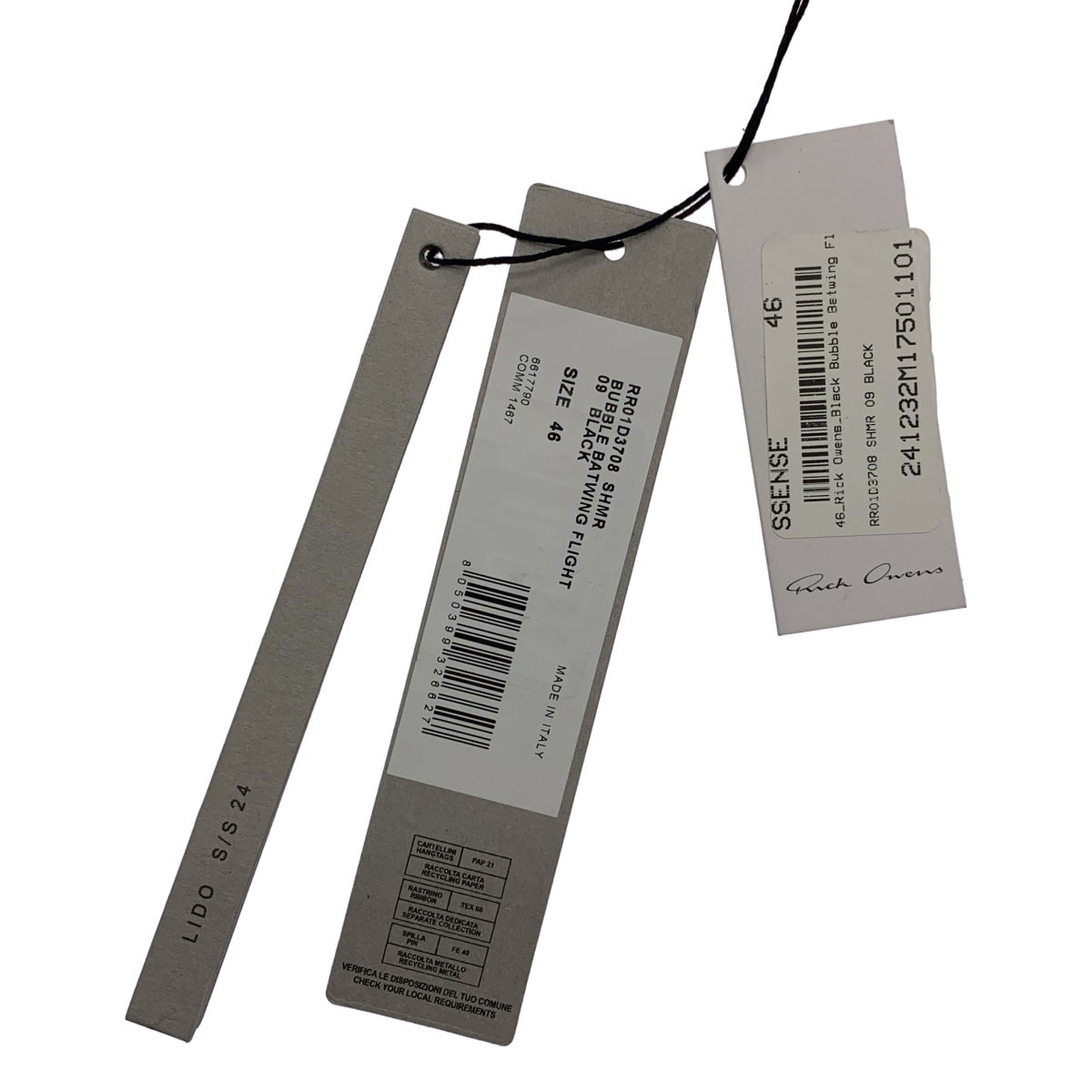 Rick Owens / リックオウエンス LIDO Bubble Batwing Flight Bomber Jacket バブル バットウィング シルク シアー ボンバージャケット