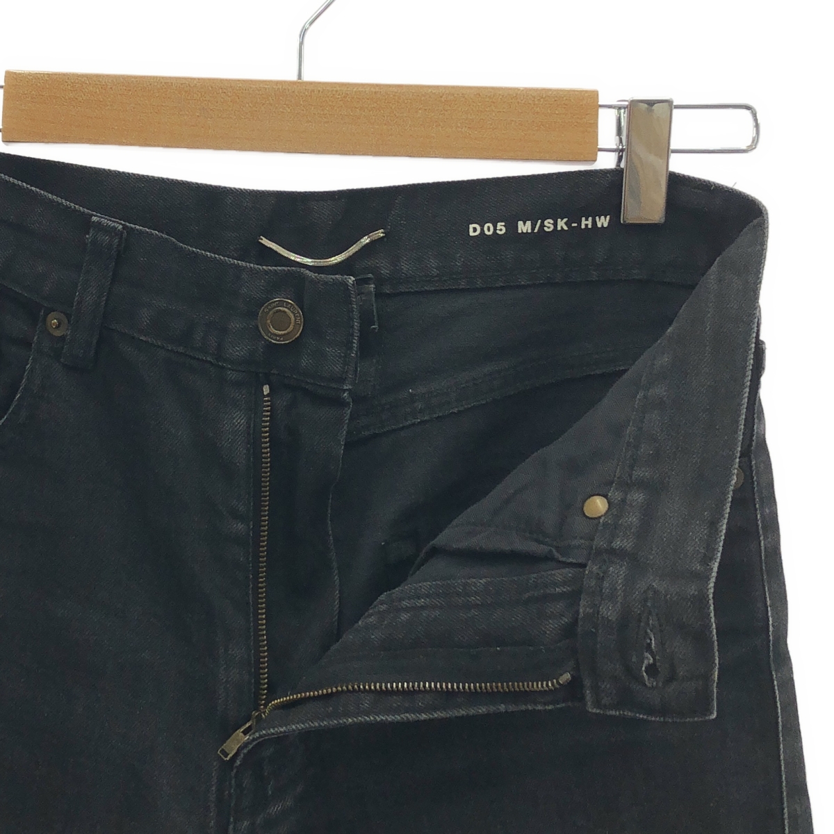 SAINT LAURENT PARIS / サンローランパリ エディスリマン期 D05 M/SK-HW ウォッシュ加工 ストレッチ スキニーデニムパンツ