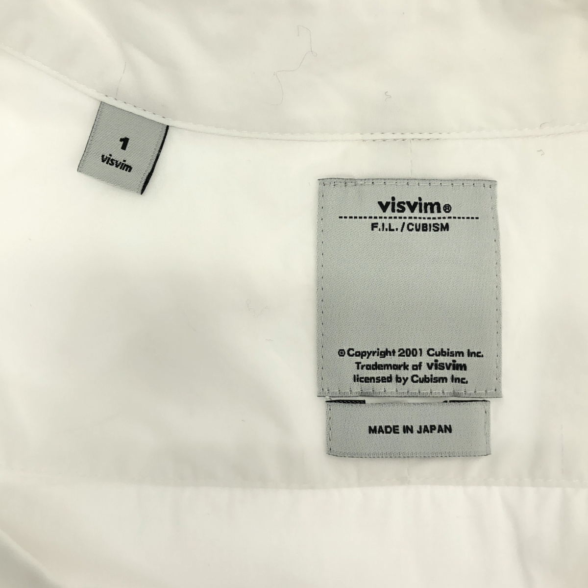 visvim / ビズビム コットン スタンダードカラー シャツ