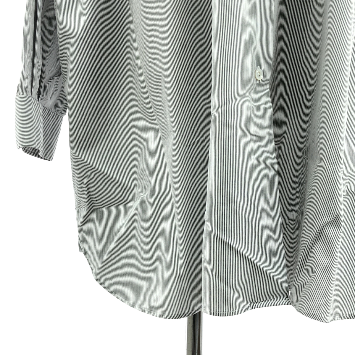 Maison Margiela / メゾンマルジェラ コットン ポプリン ストライプ オーバーサイズ シャツ ドレス ワンピース