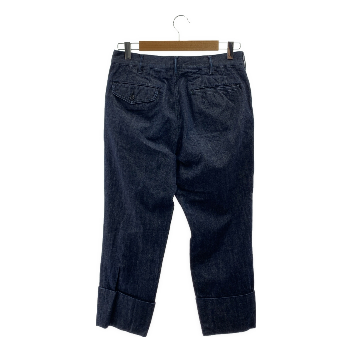 COMME des GARCONS HOMME / コムデギャルソンオム 濃紺 デニム ロールアップ パンツ