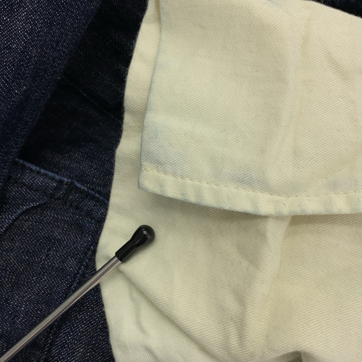 COMME des GARCONS HOMME / コムデギャルソンオム 濃紺 デニム ロールアップ パンツ