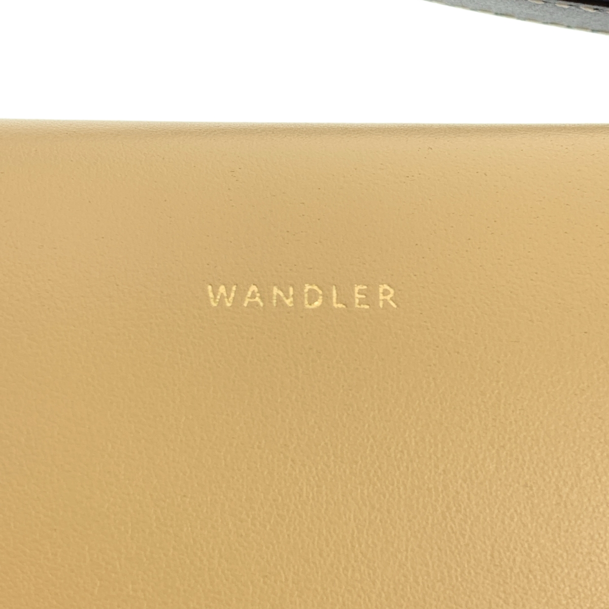 WANDLER / ワンドラー バイカラー ハーフムーン ショルダーバッグ