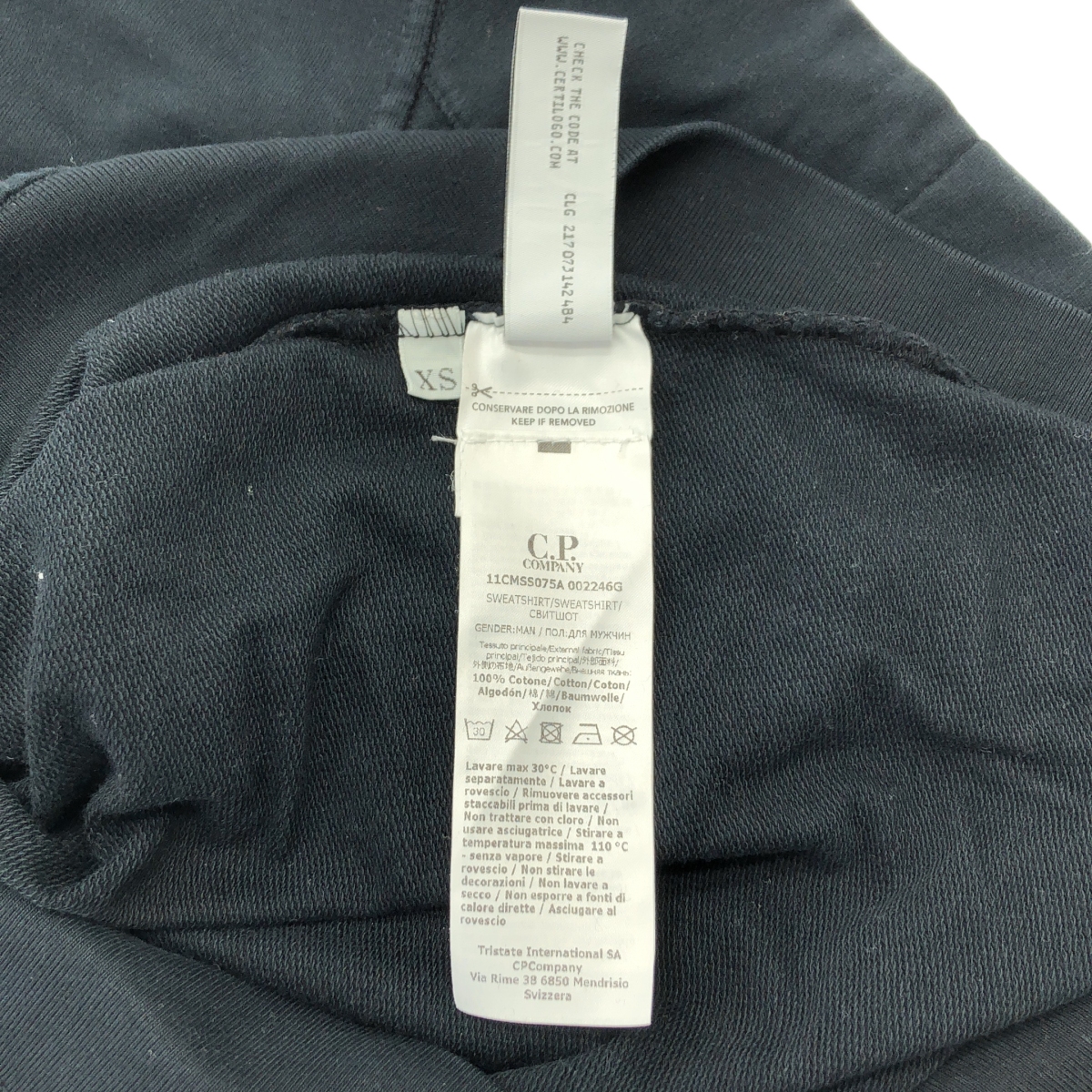 C.P. COMPANY / シーピーカンパニー LIGHT FLEECE SWEATSHIRT / クルーネック スウェットシャツ カットソー