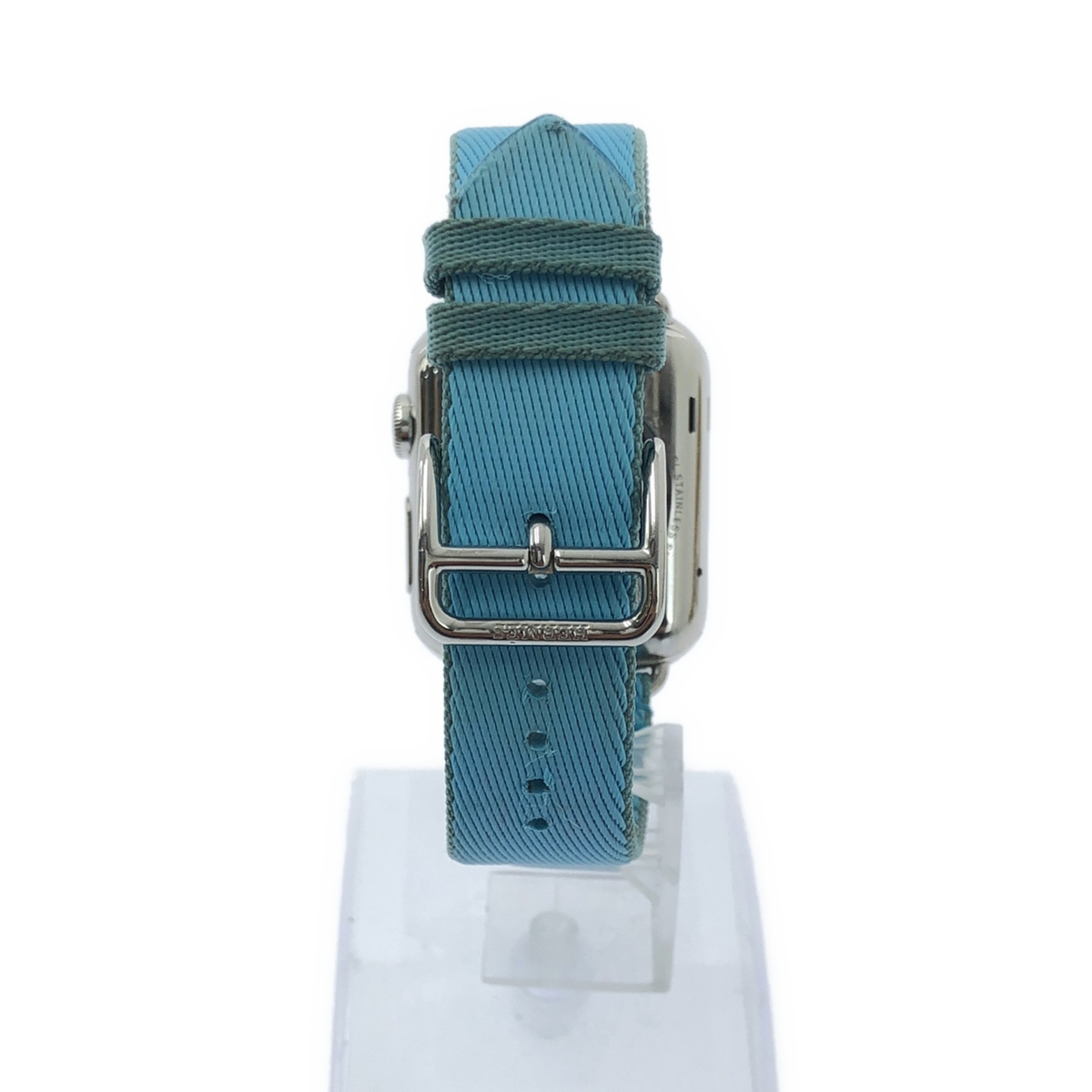 HERMES / エルメス Apple Watch / アップルウォッチ 38mm ステンレススチール 第1世代 A1553 シンプルトゥール ツイル ベルト