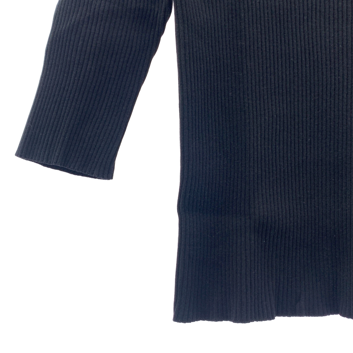 Deuxieme Classe / ドゥーズィエムクラス EVERYDAY I LIKE EVERYDAY KNIT リブ 七分袖 ニット