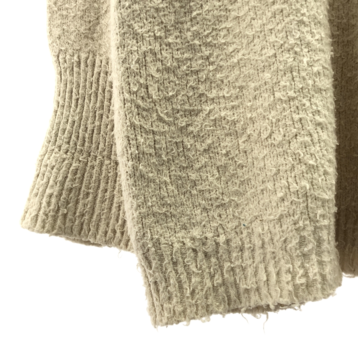 Maison Margiela / メゾンマルジェラ コットン混 オーバーサイズ クルーネック ニット