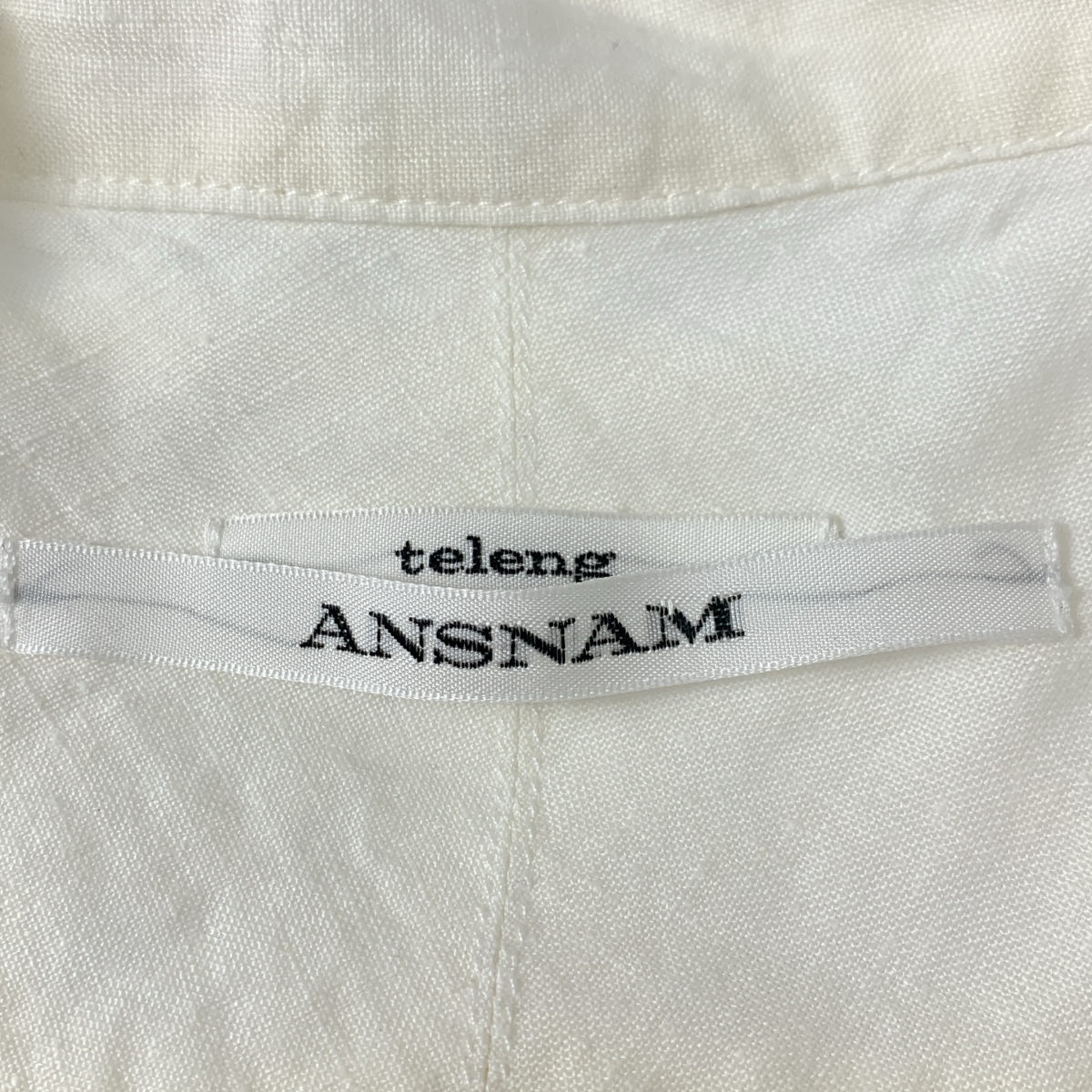 ANSNAM / アンスナム リネン 牛飼いシャツ