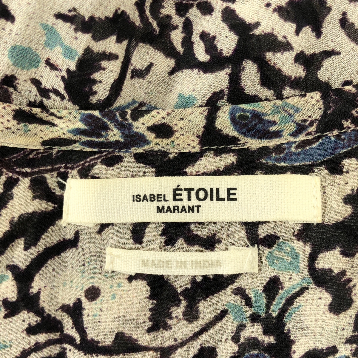 ISABEL MARANT ETOILE / イザベルマランエトワール レーヨン ペイズリー 総柄 フレアワンピース