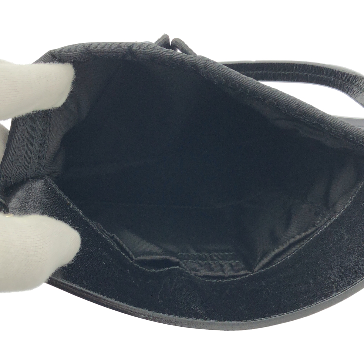 PRADA / プラダ 総柄 ロゴ ショルダーバッグ / B9378