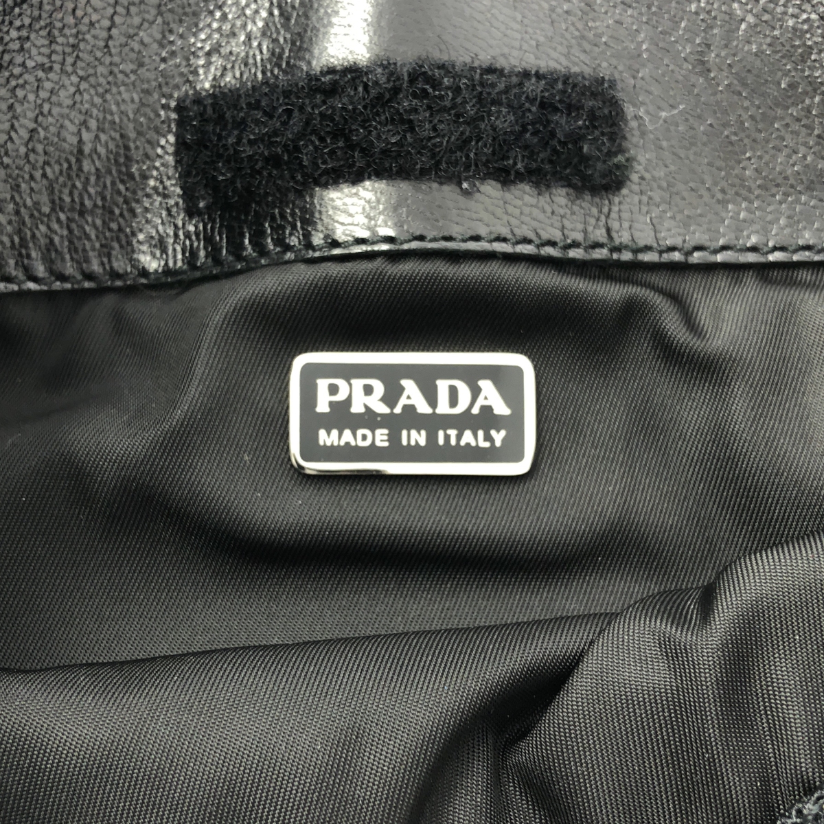 PRADA / プラダ 総柄 ロゴ ショルダーバッグ / B9378