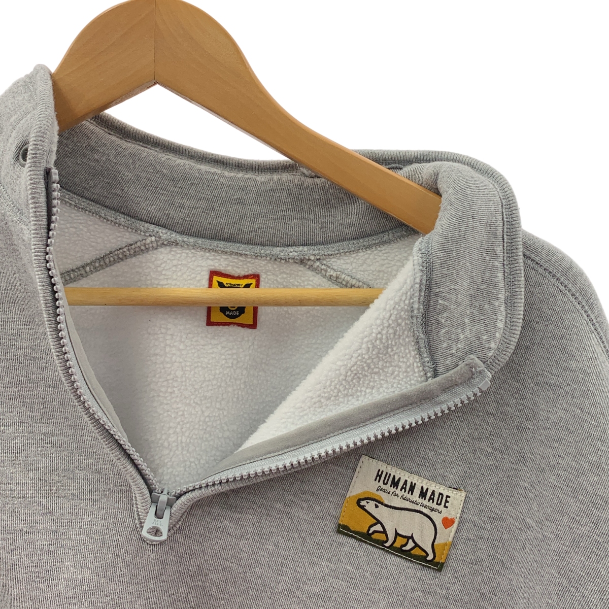 HUMAN MADE / ヒューマンメイド ハーフジップ フリーススウェット