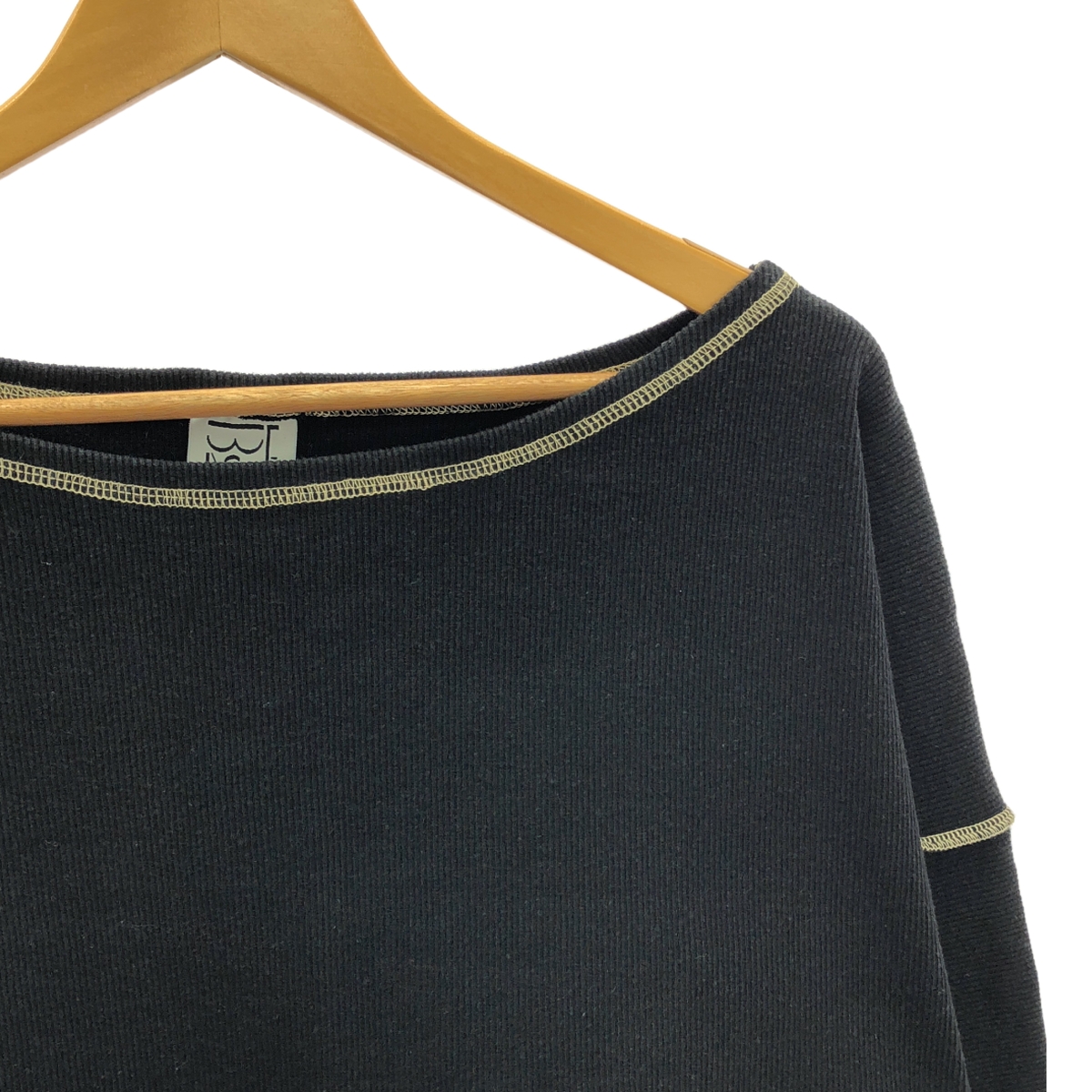 BASErange / ベースレンジ CAMER PULLOVER FCPU RIB WI23 クロップド リブ トップス