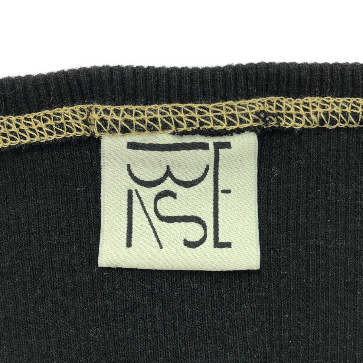 BASErange / ベースレンジ CAMER PULLOVER FCPU RIB WI23 クロップド リブ トップス