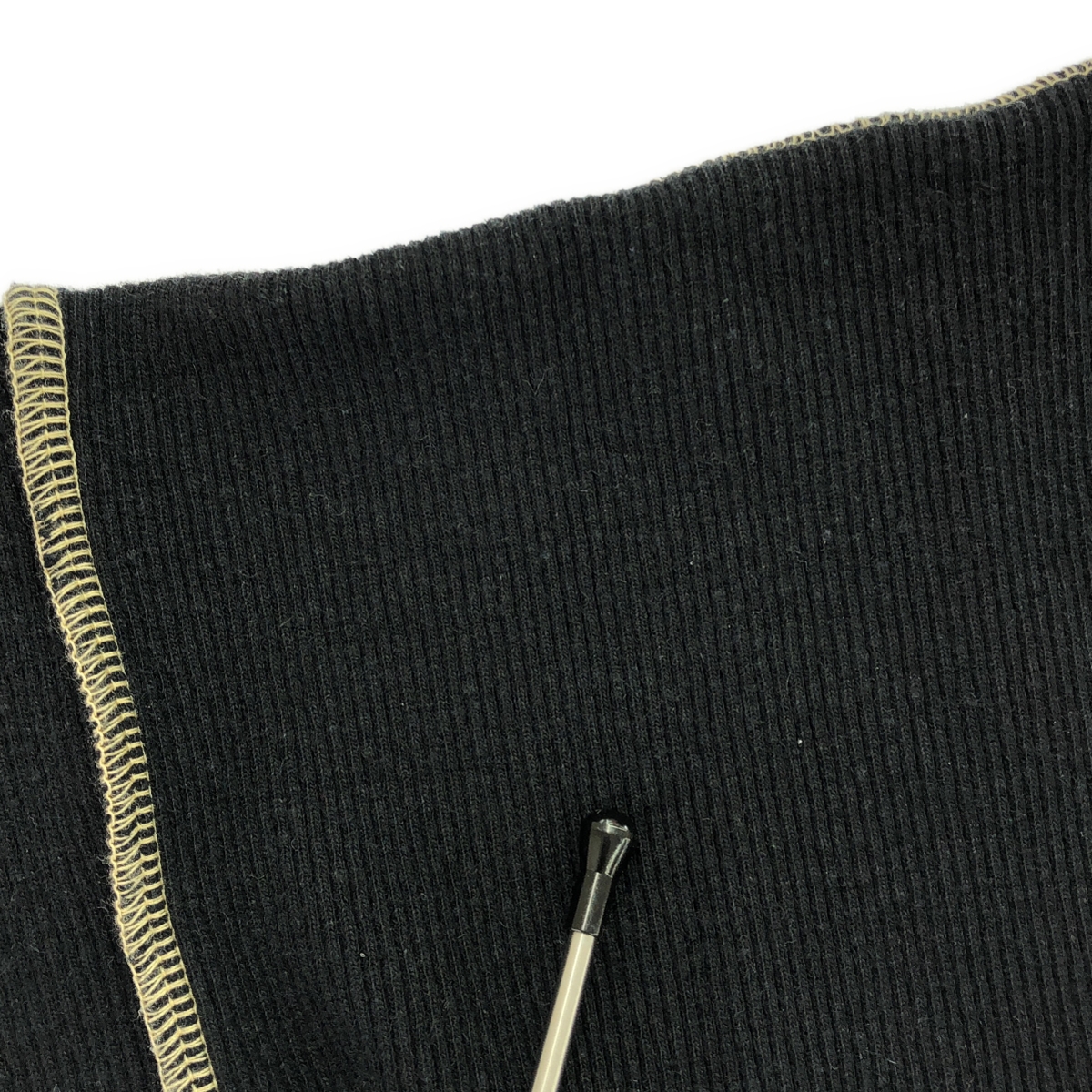 BASErange / ベースレンジ CAMER PULLOVER FCPU RIB WI23 クロップド リブ トップス