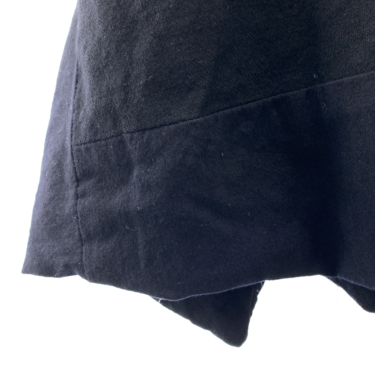 RICORRROBE / リコローブ ウール パッチワーク ショールカラー オーバー コート / 総裏地