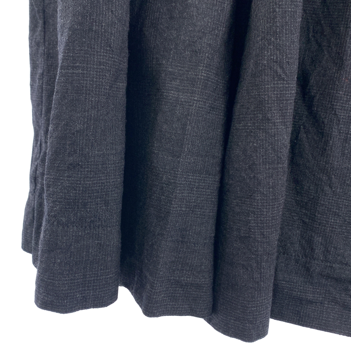 Paul Harnden / ポールハーデン wool cashmere skirt / カシミヤ ブレンド ギャザー ボリューム スカート / 裏地付き