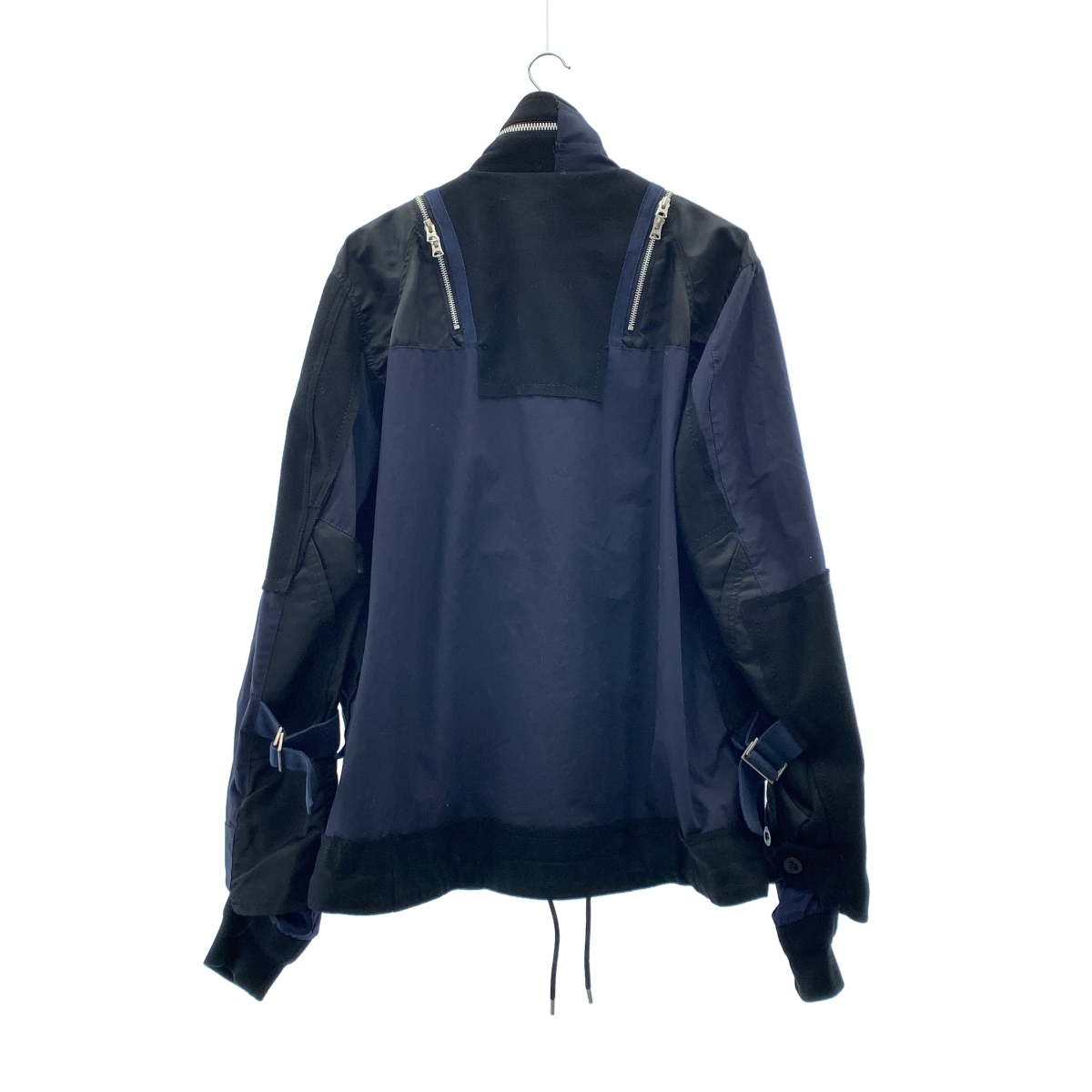 sacai / サカイ 異素材切替 ハイブリッド ミリタリージャケット