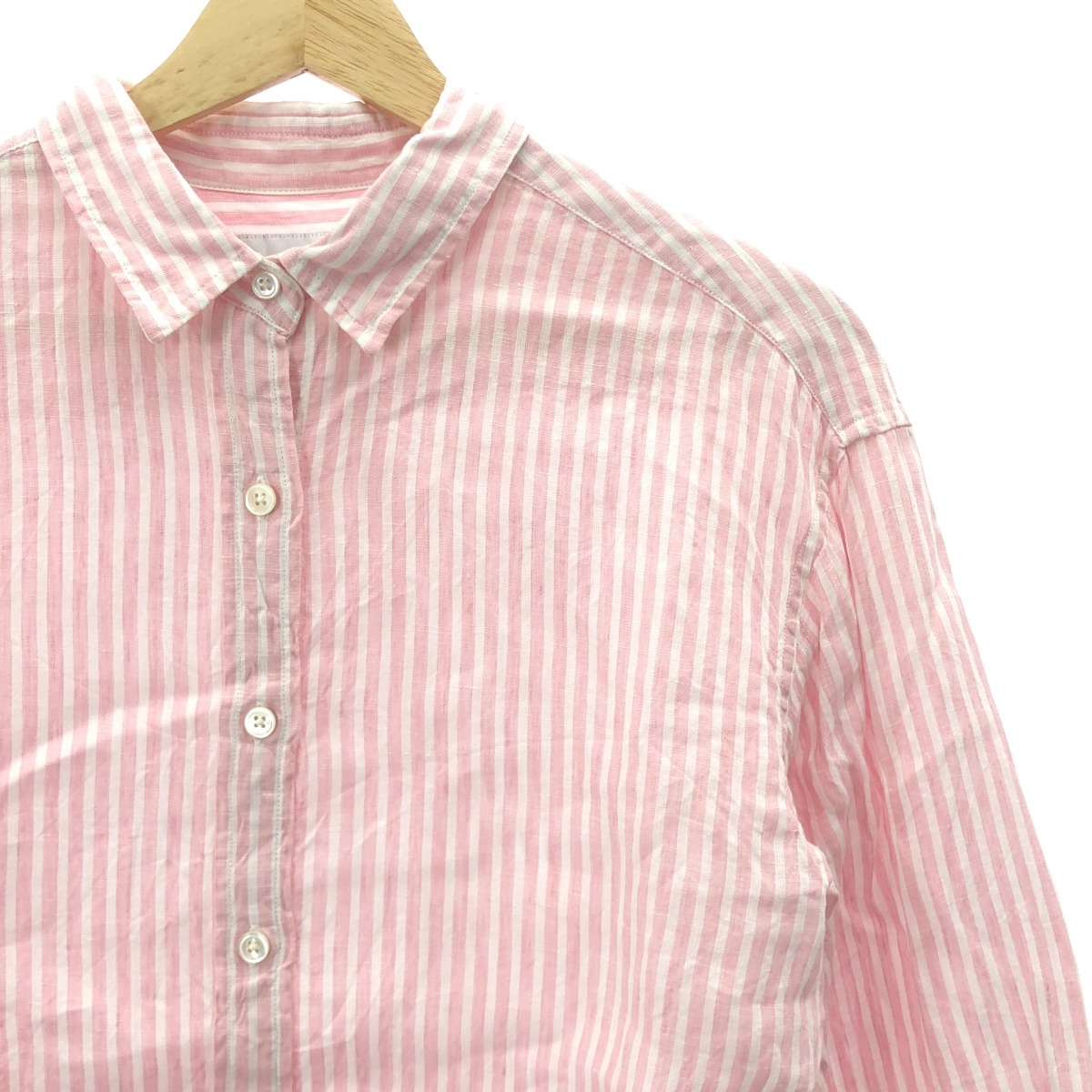 Framework / フレームワーク フレンチリネンレギュラーカラーシャツ ブラウス