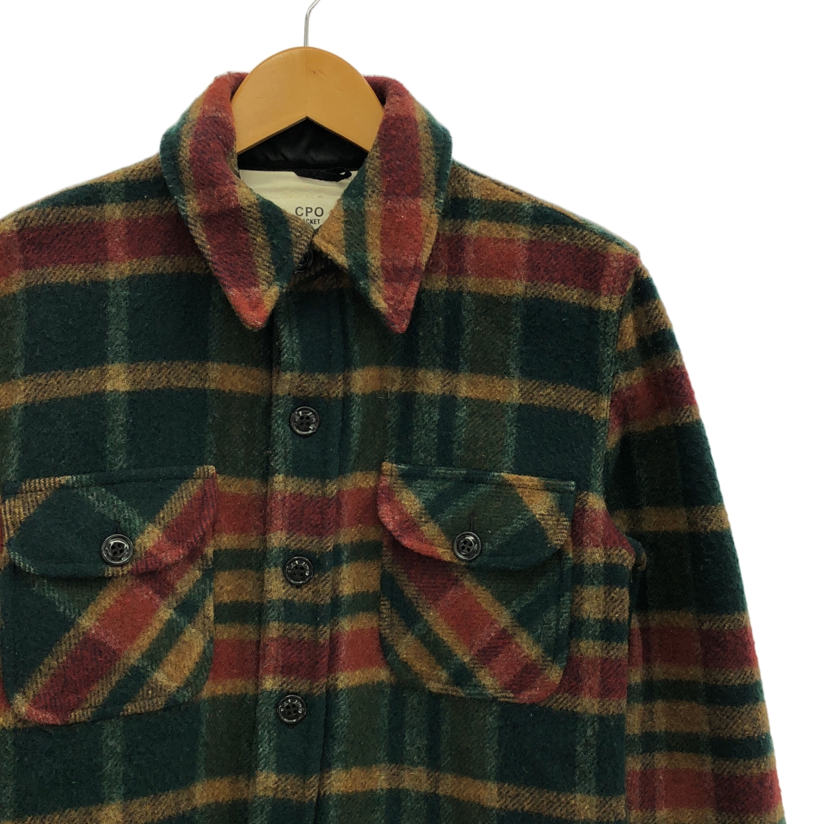 FIDELITY / フィデリティ チェック ウール CPO ジャケット