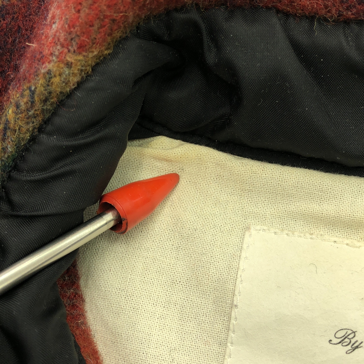 FIDELITY / フィデリティ チェック ウール CPO ジャケット