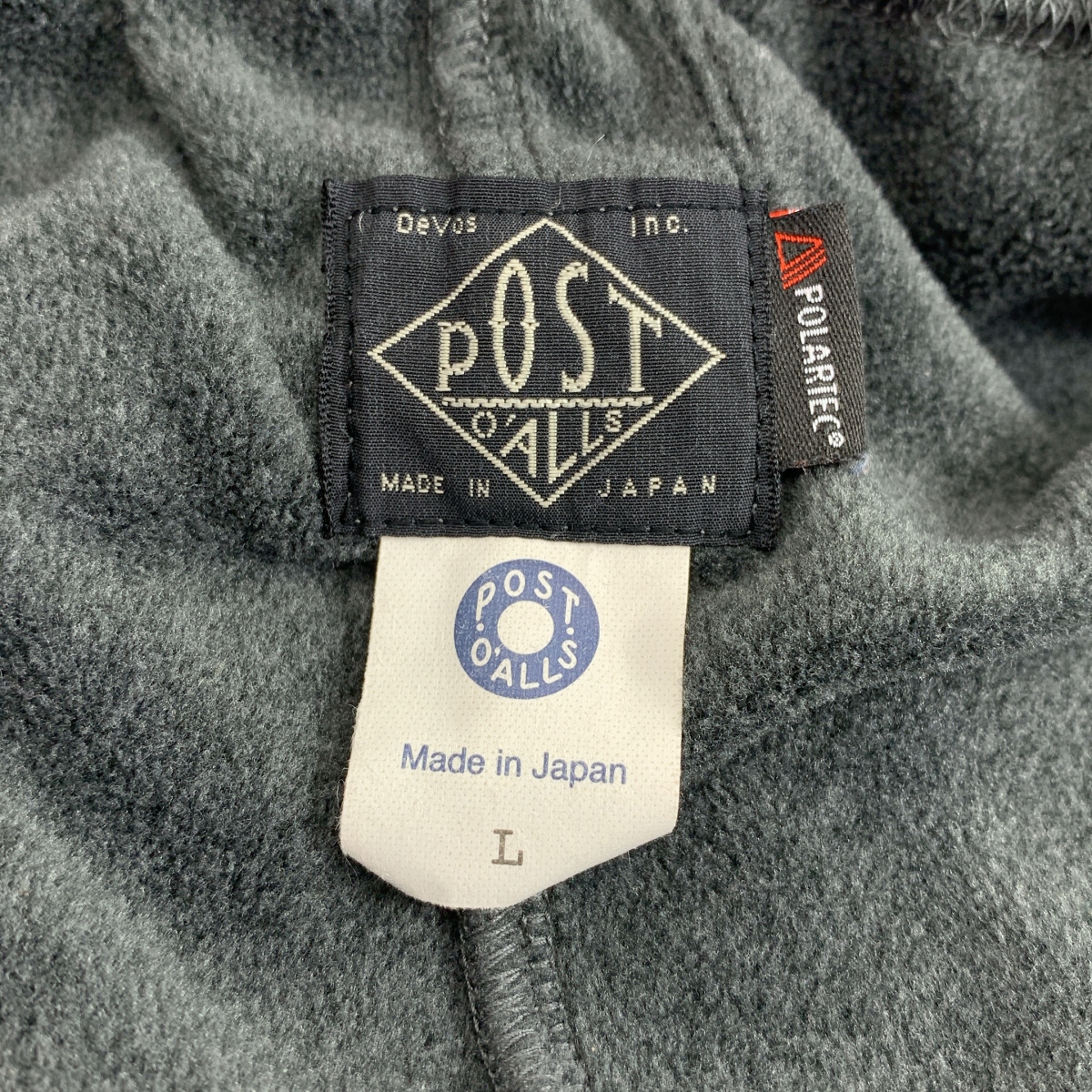 POST O'ALLS / ポストオーバーオールズ Polar Tech heather / ポーラテック フリース パンツ