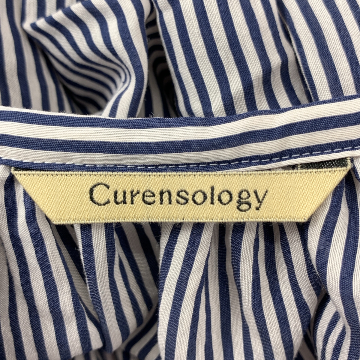 Curensology / カレンソロジー ギャザー ボリューム ポケット付き ワンピース