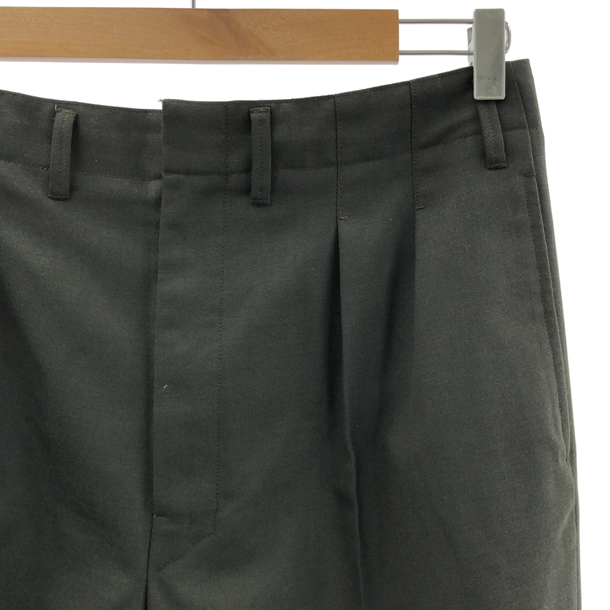 LEMAIRE / ルメール 2PLEATS PANTS ウール ポリエステル 2プリーツ スラックス パンツ