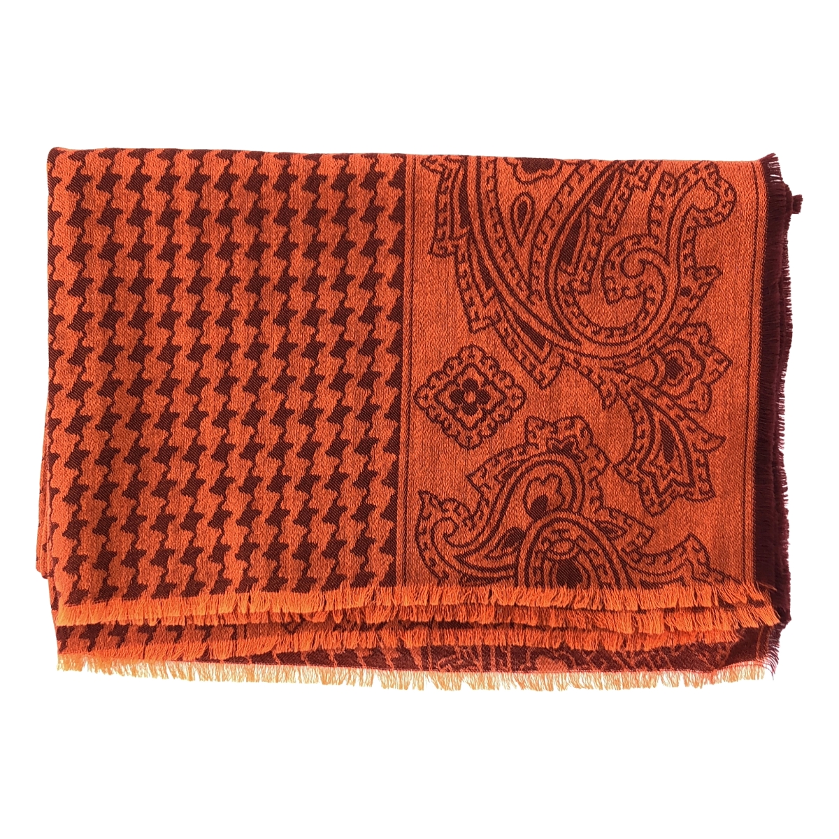 ETRO / エトロ ウール ペイズリー柄 ストール