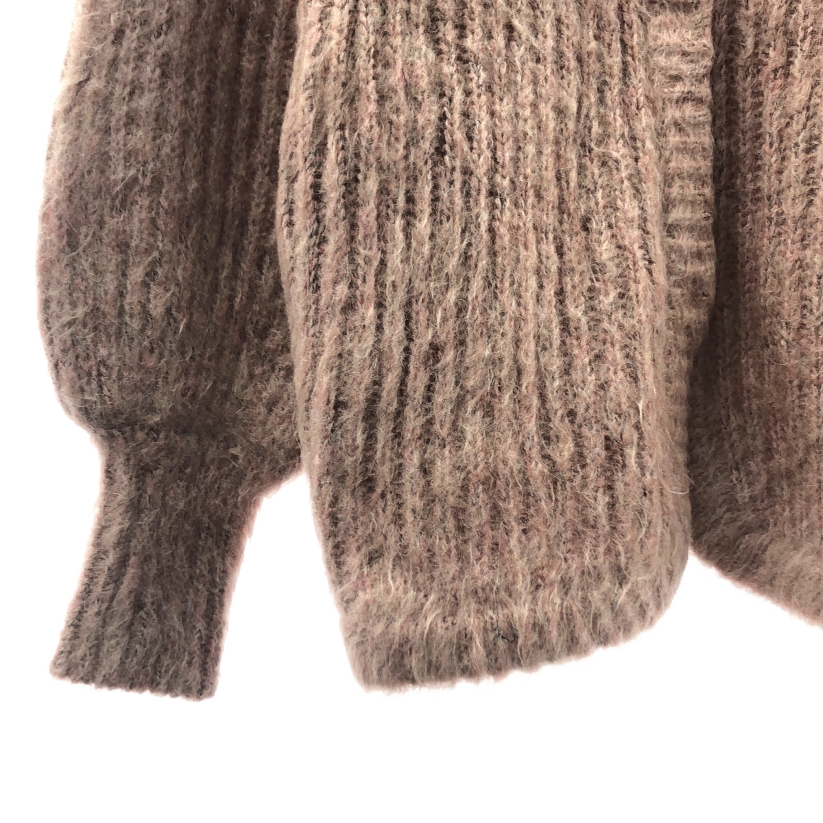 CLANE / クラネ COLOR MOHAIR SHAGGY CARDIGAN / モヘヤ ウール ニット オーバー カーディガン