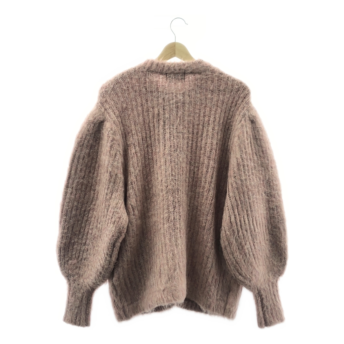 CLANE / クラネ COLOR MOHAIR SHAGGY CARDIGAN / モヘヤ ウール ニット オーバー カーディガン